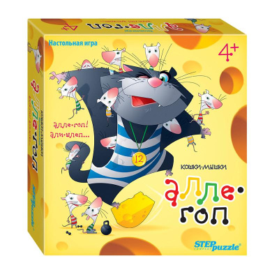 Настольная игра Кошки-мышки Алле-гоп Step Puzzle 76550 01